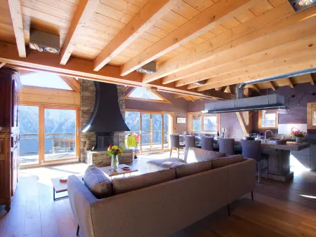 Grand chalet, vue sur glacier - 12 pers., Location Chalet 12 personnes à Les Deux Alpes - Photo 1