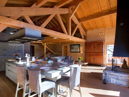 Grand chalet, vue sur glacier - 12 pers., Location Chalet 12 personnes à Les Deux Alpes - Photo 2