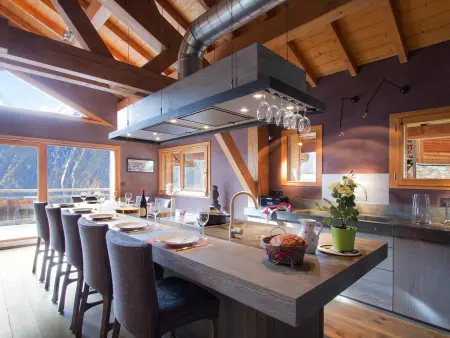 Grand chalet, vue sur glacier - 12 pers., Location Chalet 12 personnes à Les Deux Alpes - Photo 3
