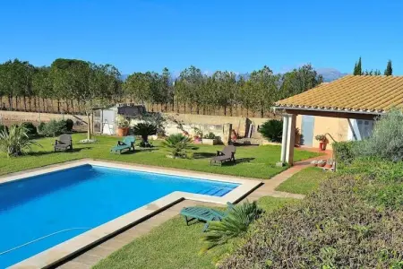 Gîte rural Muro avec piscine 11x5m et vue village : photo 13