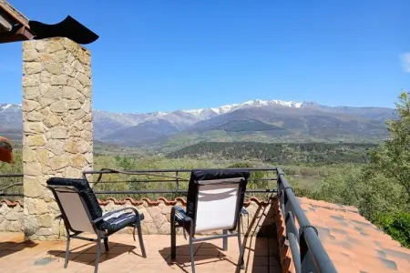 Gîte 6 pers. Madrigal de la Vera, vue Almanzor