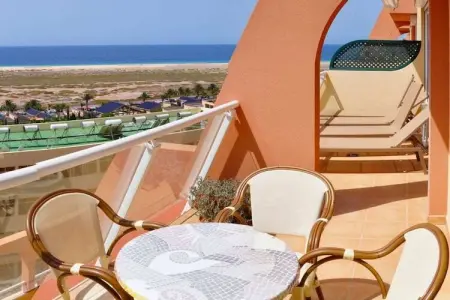 Maison 4 pers. Morro Jable, vue phare et plage
