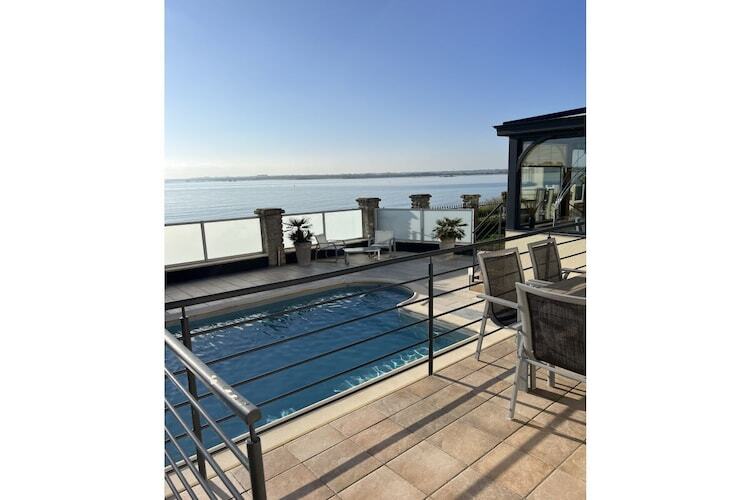 Villa vue mer à Plouneour Très, piscine et plage privée - Photo 4