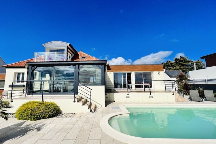 Villa vue mer à Plouneour Très, piscine et plage privée - Photo 5