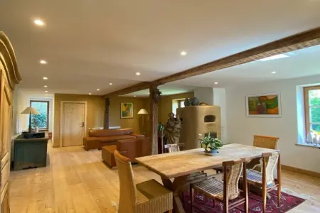Gîte 14 pers. avec sauna, piscine et jacuzzi : photo 13