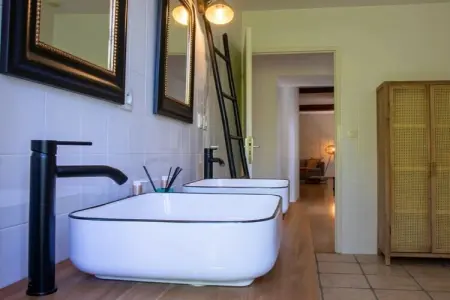Maison 12 pers. Tresserve avec piscine commune et garage : photo 29