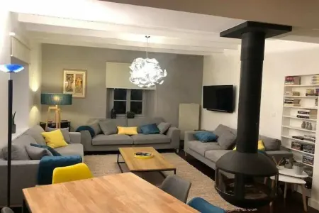 Maison 15 pers. à Trevignin, suite parentale et espace fitness : photo 16