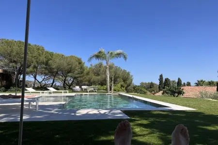 Villa avec tour et piscine chauffée à Sainte-Maxime : photo 6