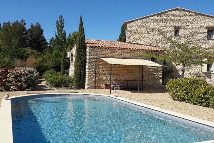 136948, Chalet à Gordes avec piscine - Photo 2