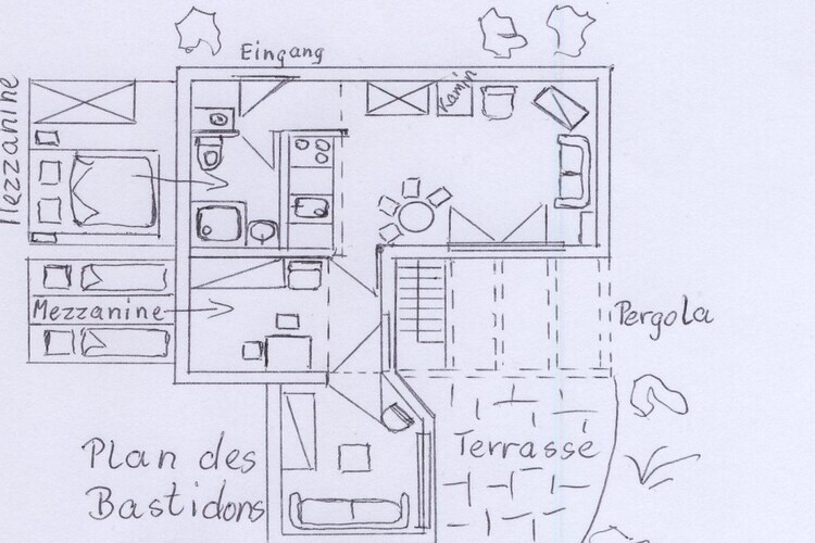 Bastidon avec piscine à Bédoin, 3 chambres - Photo 5