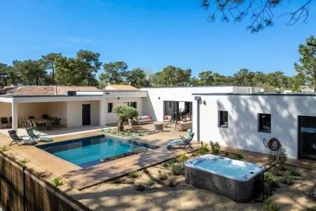 Villa 10 pers. piscine chauffée et spa à la Tranche : photo 4