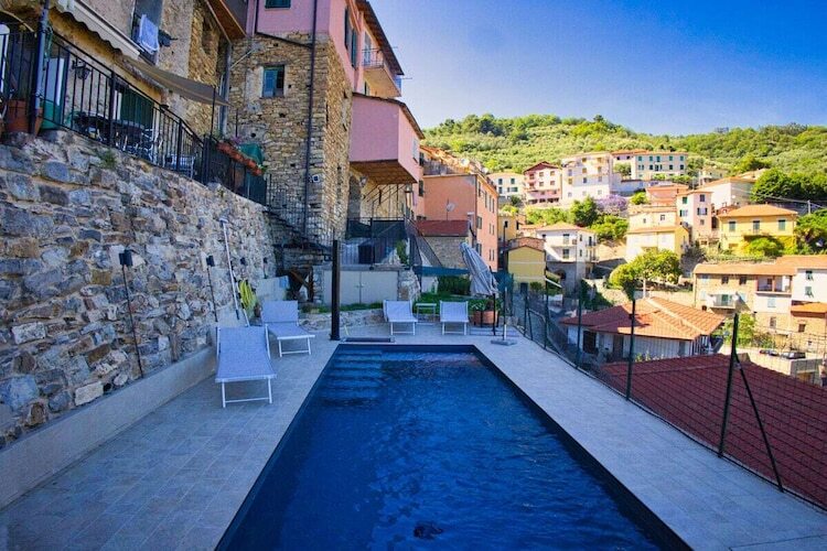 Maison rénovée 350 ans à Pietrabruna, vue mer - Photo 8