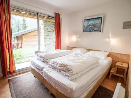 Demi-chalet 6 pers. à Villarodin-Bourget, balcon : photo 6