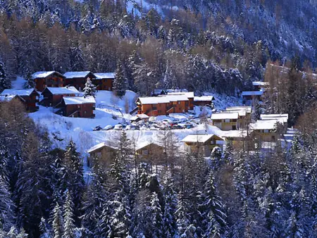 Demi-chalet 6 pers. à Villarodin-Bourget, balcon : photo 12