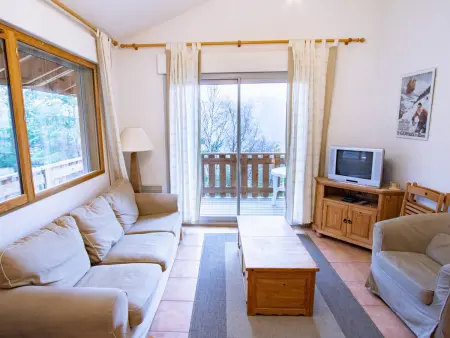Demi-chalet 6 pers. à 500m des pistes, WiFi, animaux acceptés : photo 1