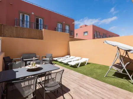 Duplex 3 chambres avec piscine et solarium à Corralejo : photo 2