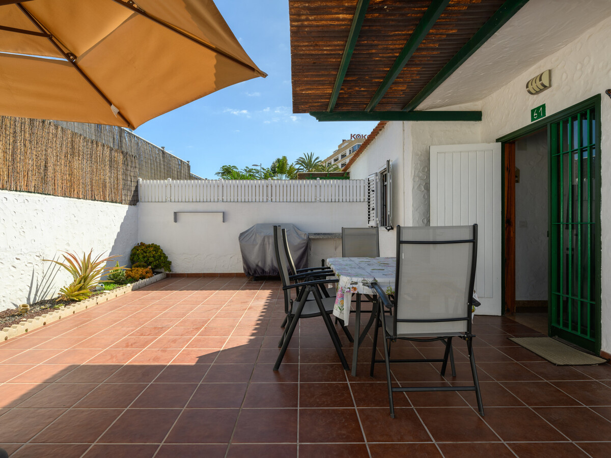 Maison moderne Maspalomas, terrasse hamacs et piscine - Photo 8