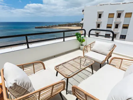 Maison vue mer première ligne de plage, parking privé : photo 5