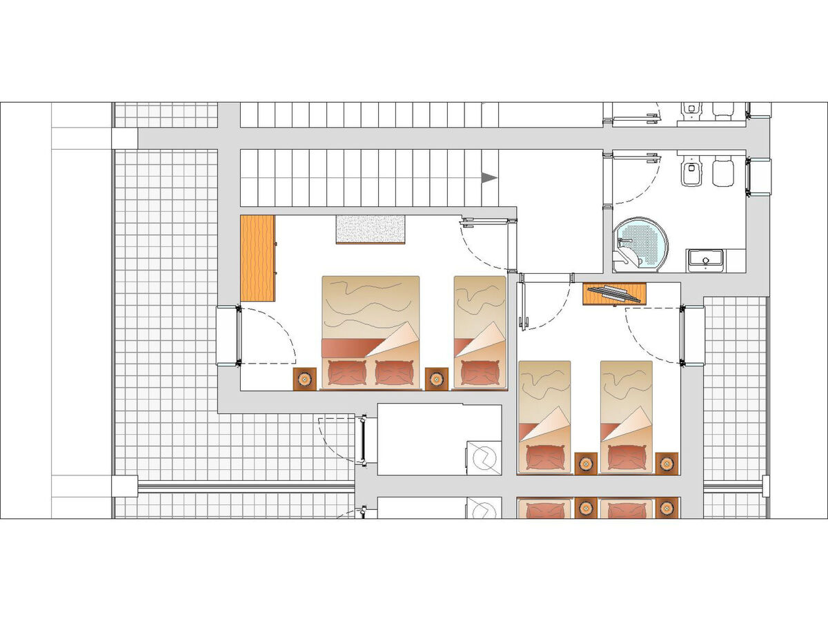 Villa Onda D à Bibione, 3 chambres, 9 personnes - Photo 15