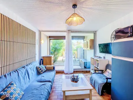 Studio 21 m² avec terrasse et piscine à Gruissan : photo 7