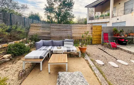 Maison contemporaine Feng Shui au Tholonet, vue Sainte-Victoire : photo 6