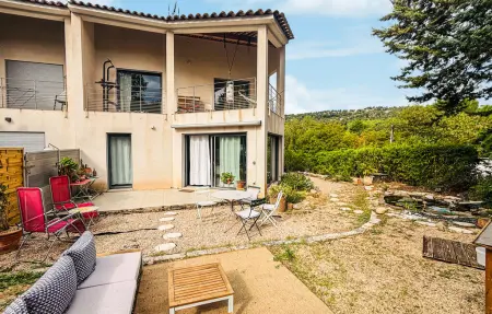 Maison contemporaine Feng Shui au Tholonet, vue Sainte-Victoire : photo 7