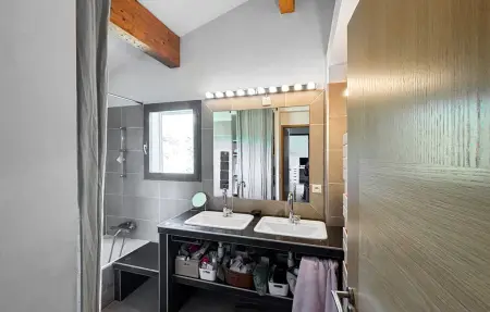 Maison contemporaine Feng Shui au Tholonet, vue Sainte-Victoire : photo 14