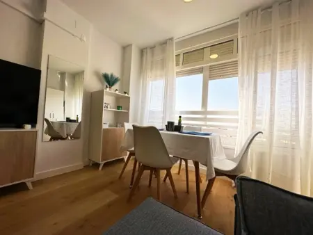 Studio 35 m² vue mer à Torremolinos, piscine saisonnière : photo 2
