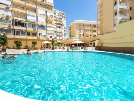 Studio 35 m² vue mer à Torremolinos, piscine saisonnière : photo 10
