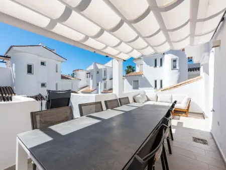 Penthouse Marbella vue montagne, 3 ch., terrasse toit : photo 11