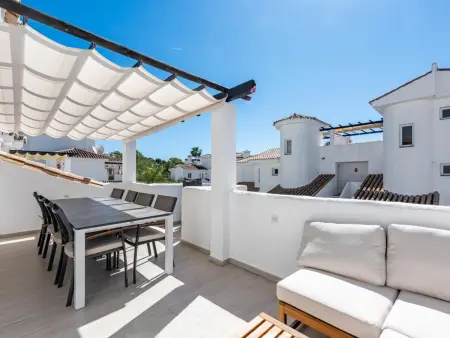 Penthouse Marbella vue montagne, 3 ch., terrasse toit : photo 13