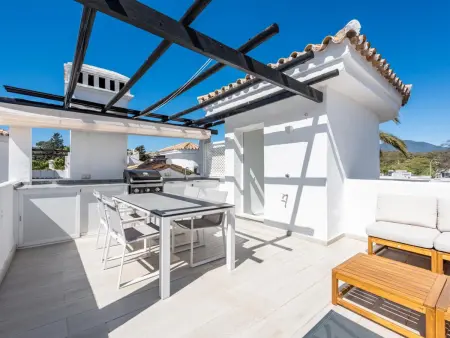 Penthouse Marbella vue montagne, 3 ch., terrasse toit : photo 23