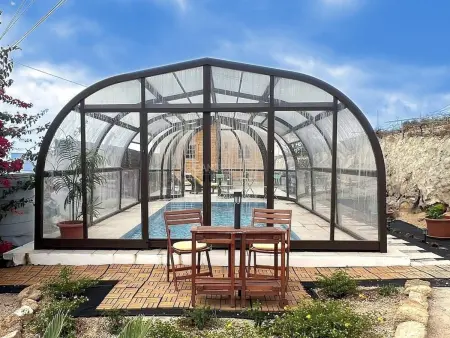 Maisonnette bois neuve, piscine couverte chauffée - Tenerife : photo 2