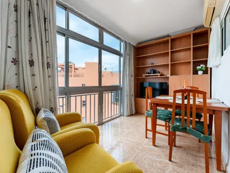 Studio central Torremolinos avec piscine commune
