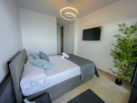 Appartement vue mer et montagne, front de plage à Benidorm : photo 4