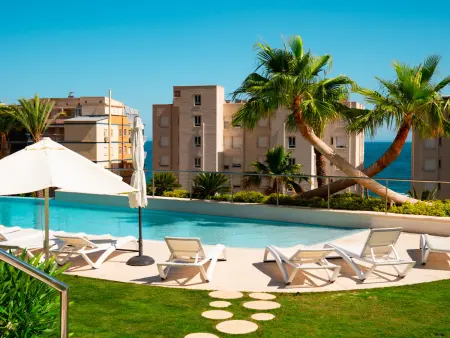 Appartement vue mer et montagne, front de plage à Benidorm : photo 9