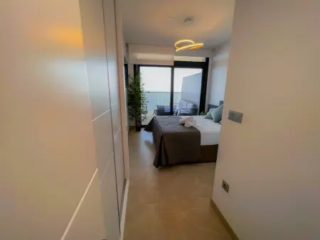 Appartement vue mer et montagne, front de plage à Benidorm : photo 16