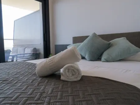 Appartement vue mer et montagne, front de plage à Benidorm : photo 23