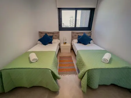 Appartement vue mer et montagne, front de plage à Benidorm : photo 25