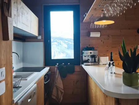 Appartement T3 Pra-Loup, 6 couchages près des pistes : photo 5