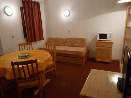 Studio 28 m² vue montagne aux Menuires, 4 pers. : photo 4