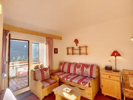 2 pièces cabine 6 pers. aux Menuires, ski aux pieds : photo 3