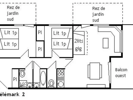 Appartement 6 pers. à Méribel, balcon vue montagne : photo 28
