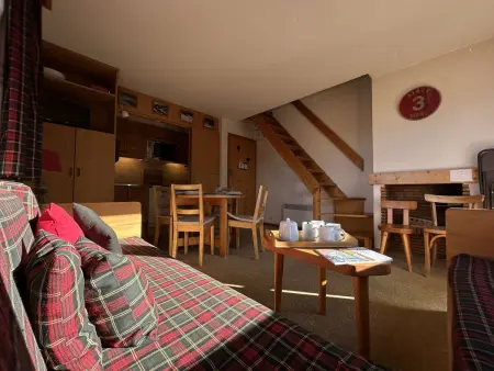 Appartement 2 pièces à 40m des pistes, animaux OK : photo 1