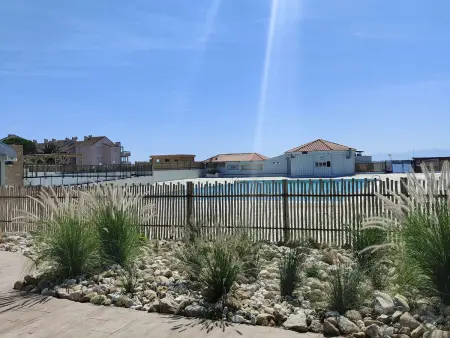 Appartement PMR vue port et Pyrénées au Barcarès : photo 8