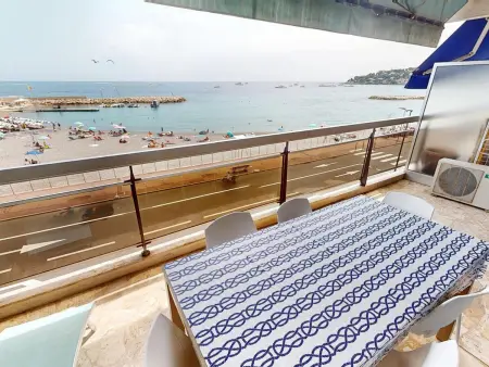 Appartement 2 pièces climatisé face mer à Roquebrune : photo 1