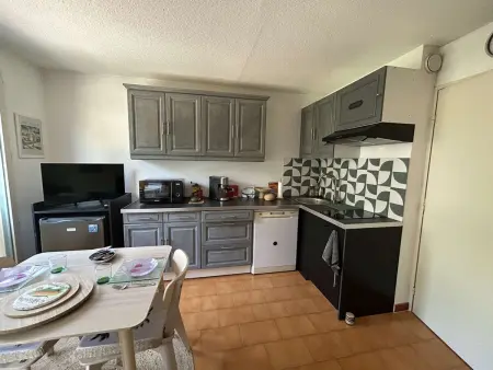 Studio cabine 4 pers. à 50m de la plage : photo 6