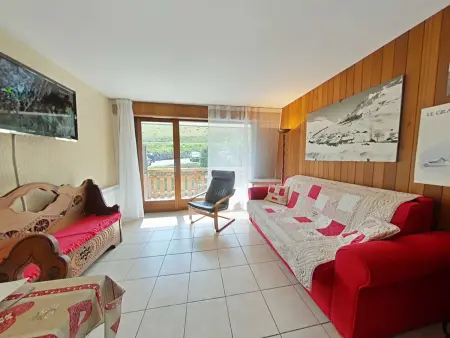 Studio cabine vue pistes au Grand-Bornand, 4 pers. : photo 1
