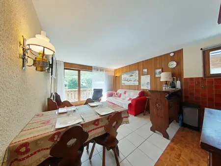 Studio cabine vue pistes au Grand-Bornand, 4 pers. : photo 2
