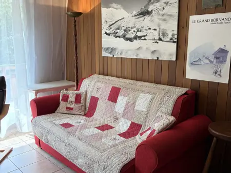 Studio cabine vue pistes au Grand-Bornand, 4 pers. : photo 3